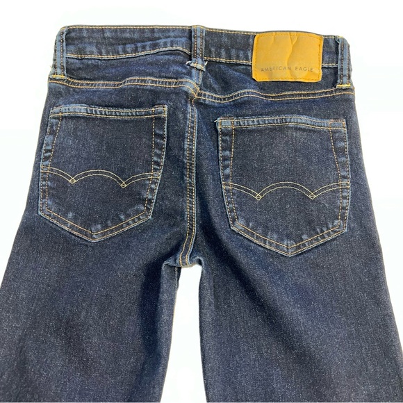 American Eagle Next Level Flex Mid Rise Skinny Jeans Sz 28x30 - Picture 9 of 11